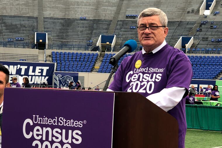 U.S. Census Bureau Director Steven Dillingham speaks at an event launching the 2020 Census Statistics in Schools program in Memphis last month.