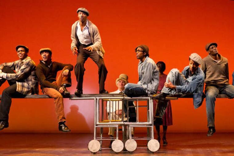 "The Scottsboro Boys," a musical about a notorious miscarriage of justice, is playing at the Suzanne Roberts Theatre.