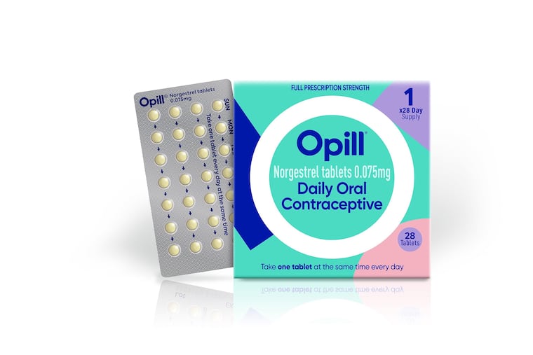 Opill birth control.