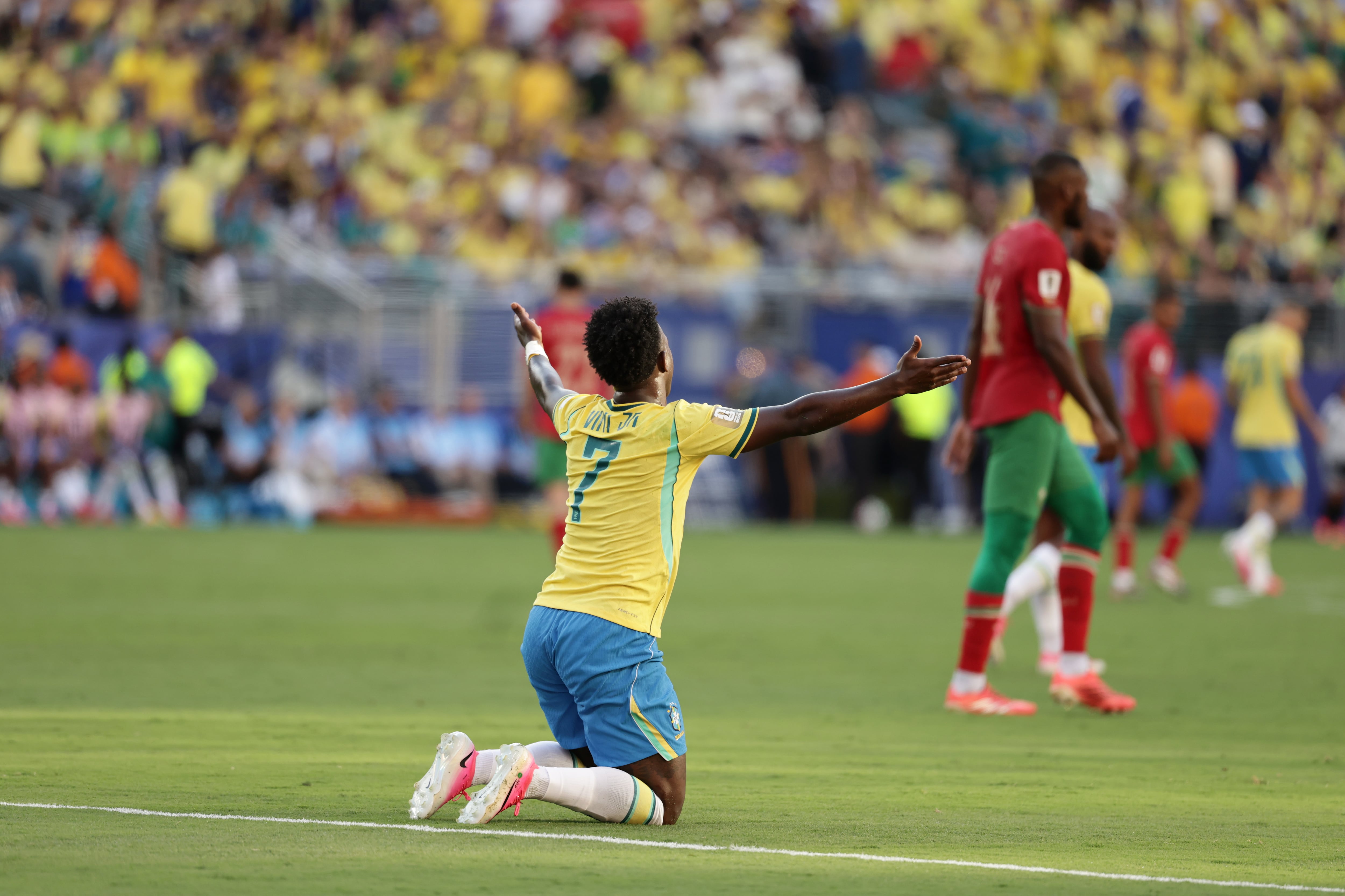 Vinícius Júnior equalizes as Brazil draws Morocco in World Cup group opener