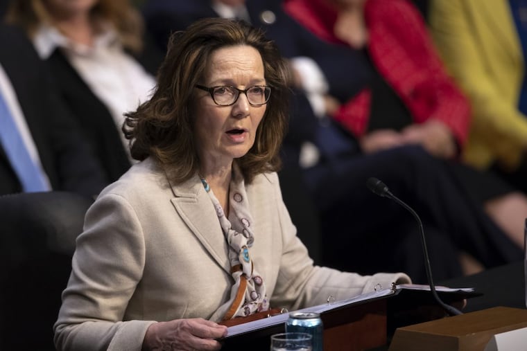 Gina Haspel, President Donald Trump’s pick to lead the Central Intelligence Agency, testifies at her confirmation hearing before the Senate Intelligence Committee, on Capitol Hill in Washington, Wednesday, May 9, 2018.