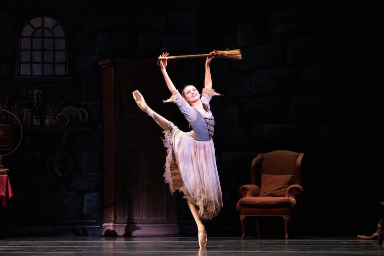 Sydney Dolan is the title character in Philadelphia Ballet's "Cinderella."