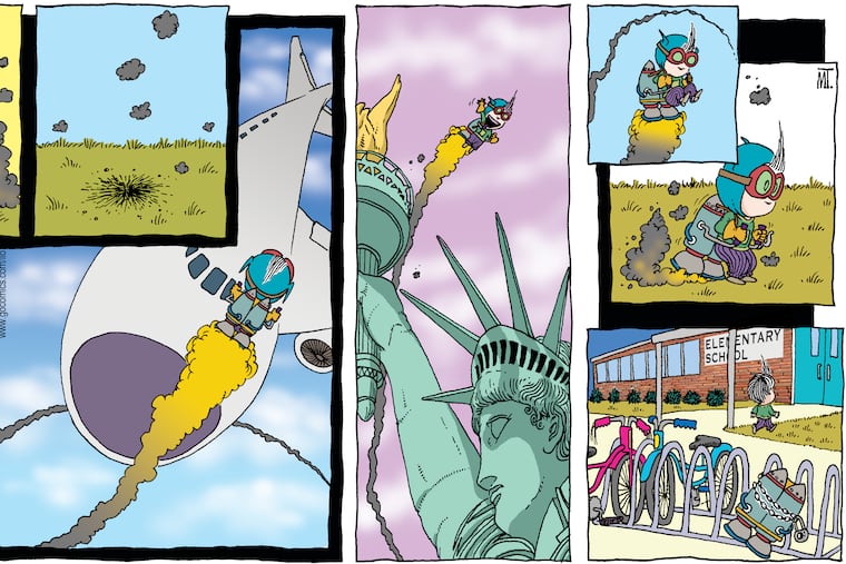 “Liō,” a pantomime comic strip by Mark Tatulli, hit its 20th year running in newspapers in May 2026. Tatulli won the Reuben Award for 2025 Outstanding Cartoonist of the Year.