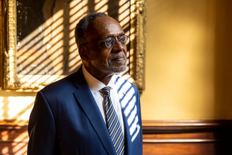 Oliver St. Clair Franklin, the third Honorary British Consul for Greater Philadelphia, poses for a portrait in Philadelphia.