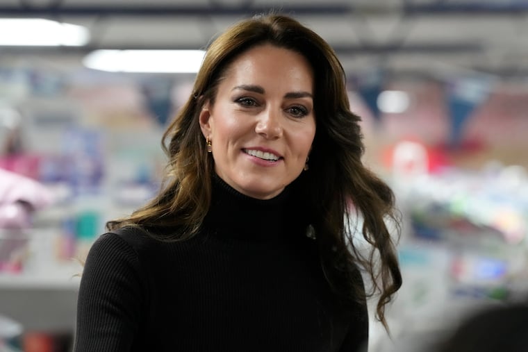 Kate Middleton, the Princess of Wales, in north London in November 2023.