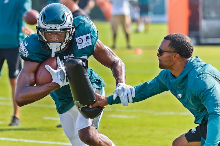 Nelson Agholor heads into the season in the final year of his contract.