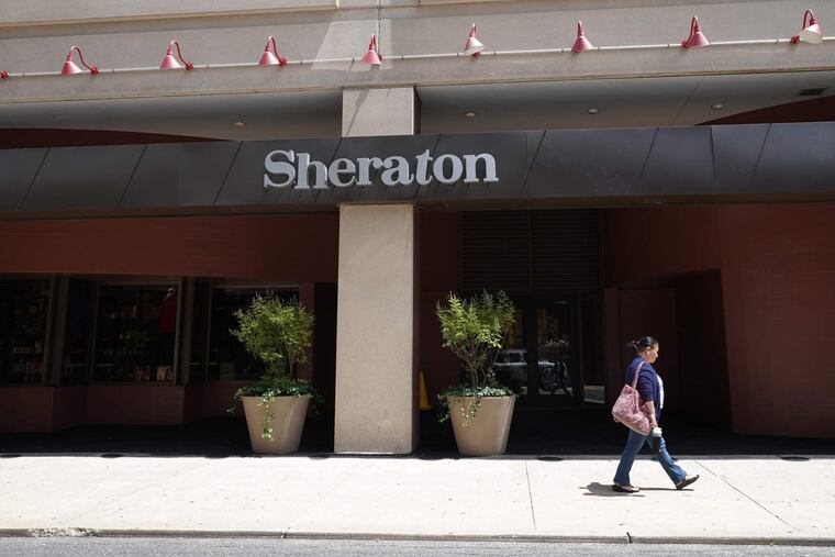 The Sheraton, on the 1700 block of race street, in Philadelphia, Thursday, July 27, 2018.