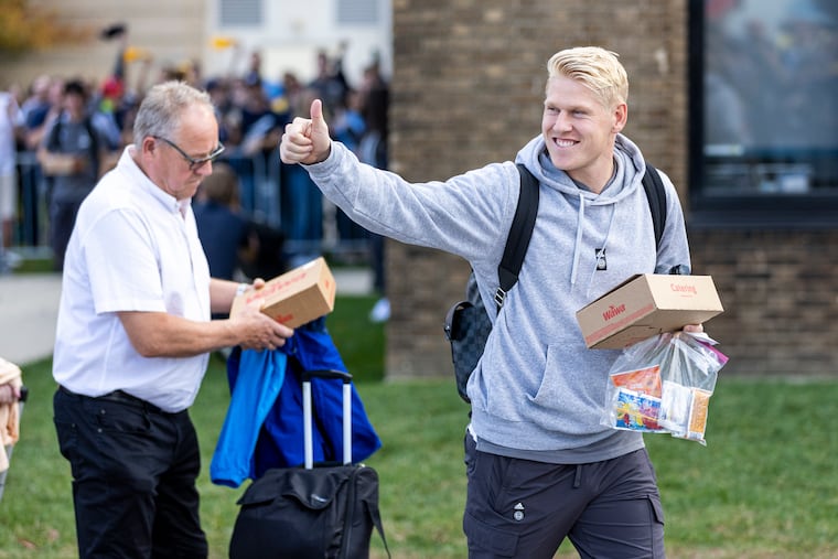 Jakob Glesnes (right) is a stalwart of the Union's back line.
