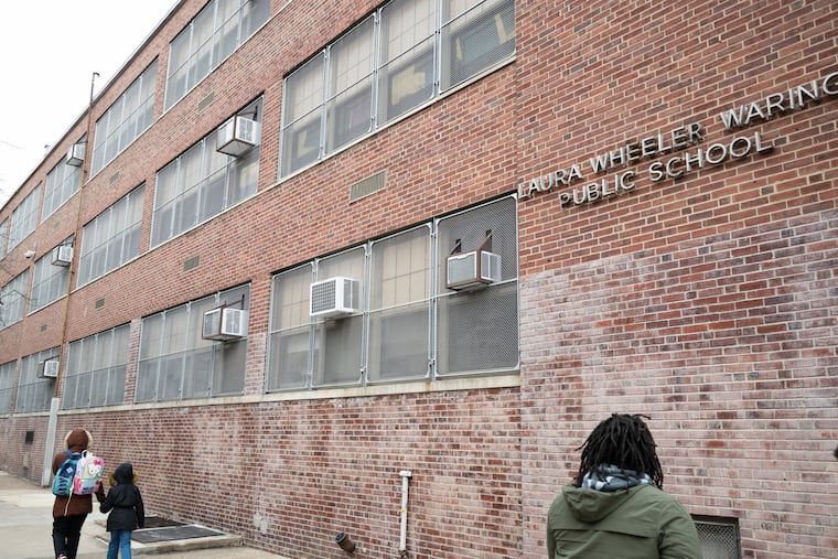 The Laura Wheeler Waring Public School in Spring Garden serves about 200 students; it is one of 20 schools in the city slated for closure.