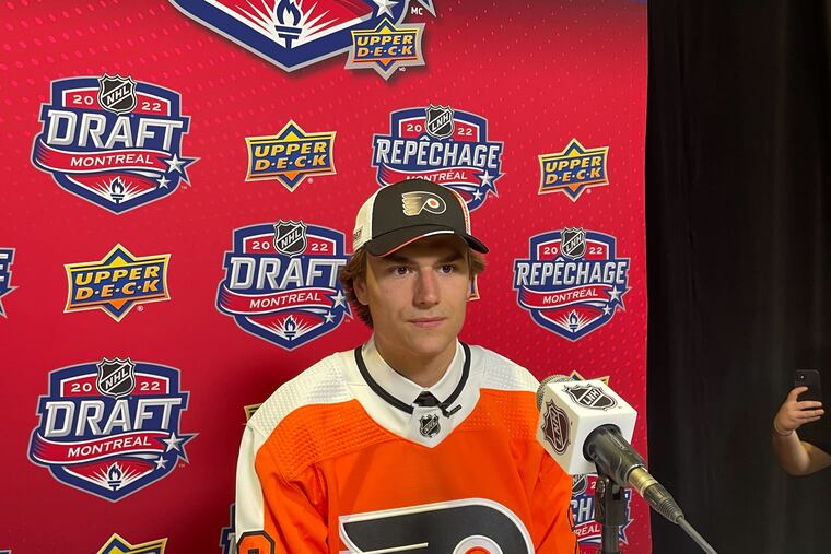 The Flyers traded Cutter Gauthier, who they selected with the No. 5 pick in the 2022 NHL Draft, to the Anaheim Ducks for Jamie Drysdale and a second-round pick. Gauthier will make his return to Philadelphia on Jan. 11, 2025.