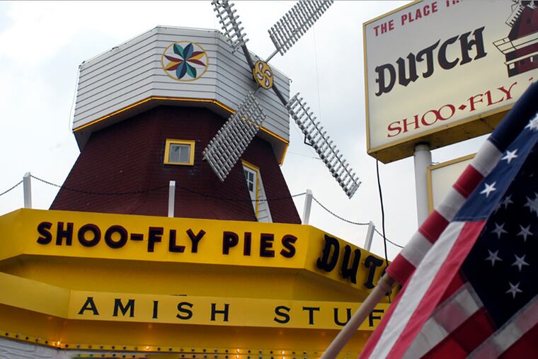 Dutch Haven Shoofly Pie Bakery, with its distinct windmill and gift shop that carried quirky souvenirs and shoofly pie, is on the market for $2.4 million.