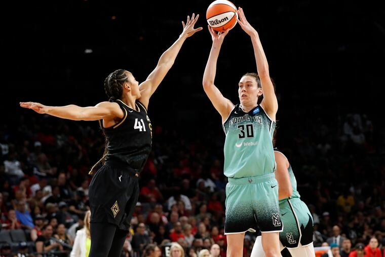 New York Liberty star Breanna Stewart's team has been one of the WNBA's wire-to-wire favorites to win the Finals.