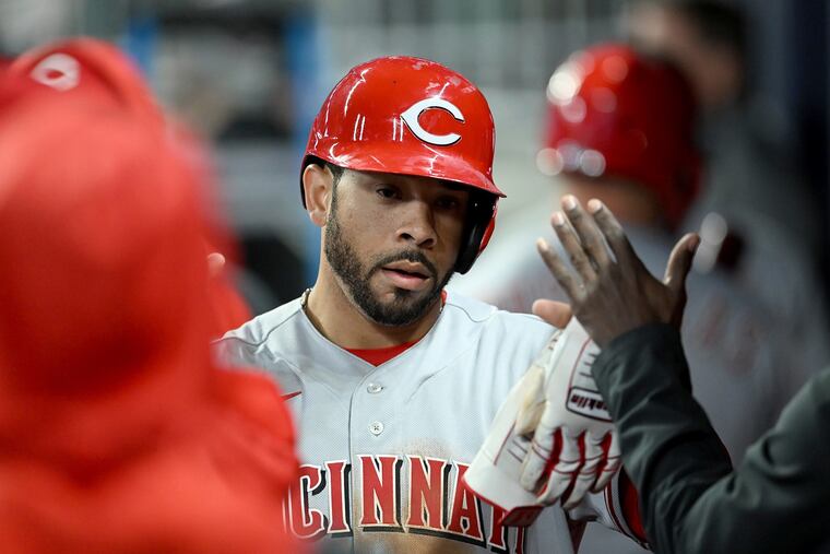 Tommy Pham of the Cincinnati Reds was in the middle of a fantasy football dispute with the Giants' Joc Pederson.