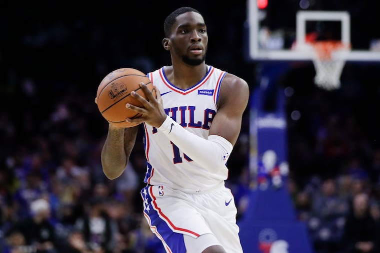 Shake Milton will be re-examined following the Sixers upcoming four-game road trip.