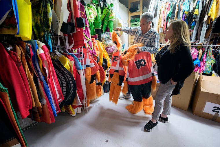 Robert Berman and Tina Wayne Berman, co-owners of Rasta Imposta/Imposta Costumes at their office and warehouse, in New Jersey in April. The company said earlier this year that it was facing big price increases due to tariffs and worried about orders being canceled.