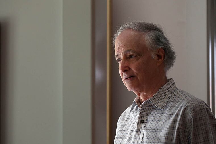 Howard Gillette Jr., a retired professor at Rutgers-Camden, tells how the 1960s shaped his classmates. (DAVID MAIALETTI/Staff Photographer)