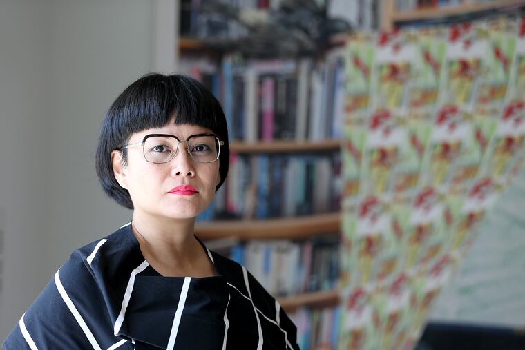 Anne Ishii is the newly appointed director of the Asian Arts Initiative on Vine Street. She is a publisher, translator, and writer, and a vet of New York startups. DAVID MAIALETTI / Staff Photographer