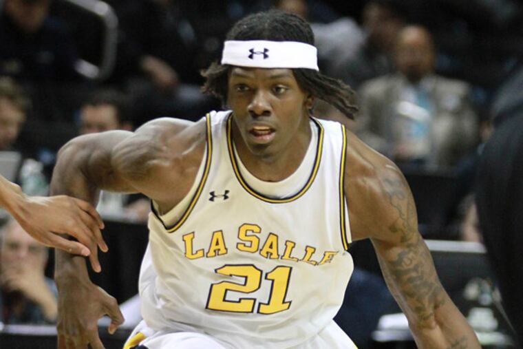 Tyrone Garland and the La Salle Explorers will play Morgan State in the U.S. Virgin Islands. (David Swanson/Staff Photographer)
