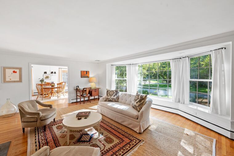 The house has “a ton of light,” the owner says, unlike his former Center City apartment.