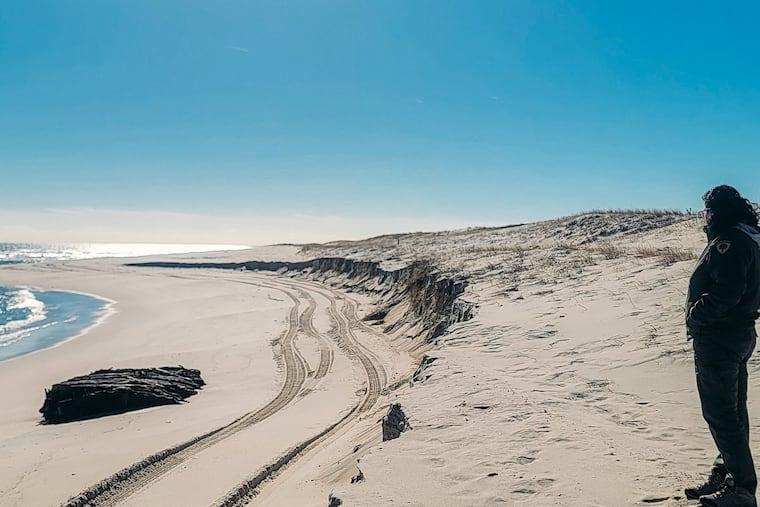Pieces of the Lawrence N. Mckenzie, a 98-foot schooner that sank off the coast of New Jersey in 1890, were discovered on the shore of Island Beach State Park.