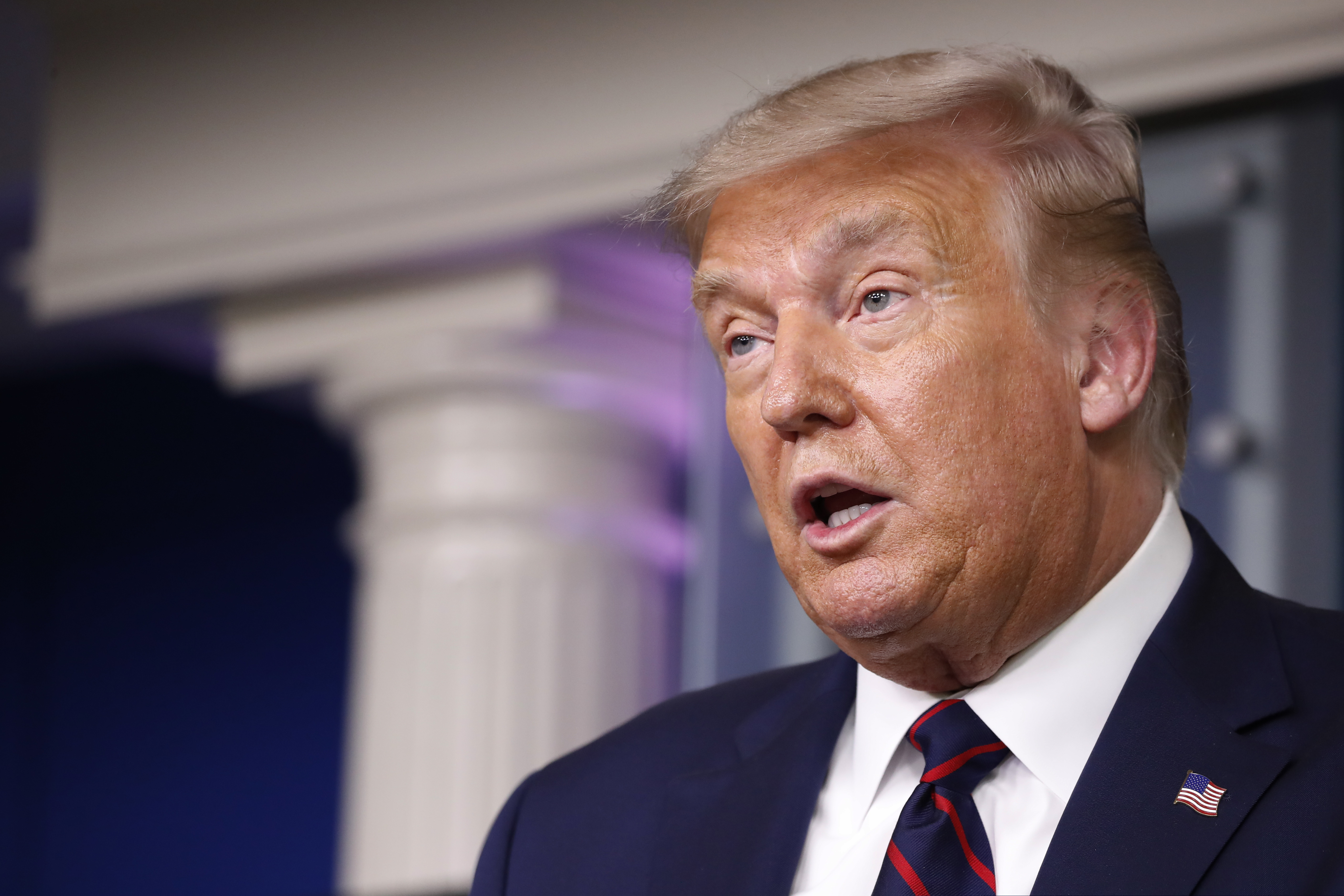 Former President Donald Trump, shown last August.