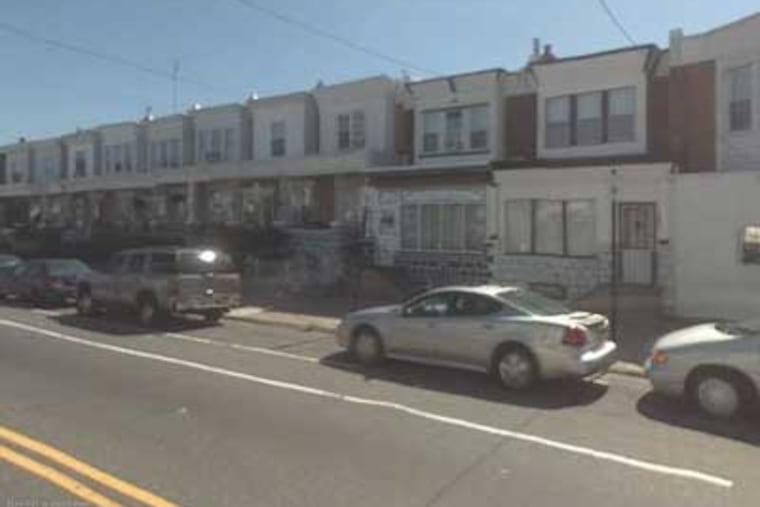 The block of Aramingo Avenue where a federal indictment says some of the workers were kept. (Google Maps)