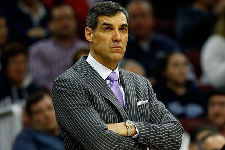 Villanova head coach Jay Wright. (Yong Kim/Staff Photographer)