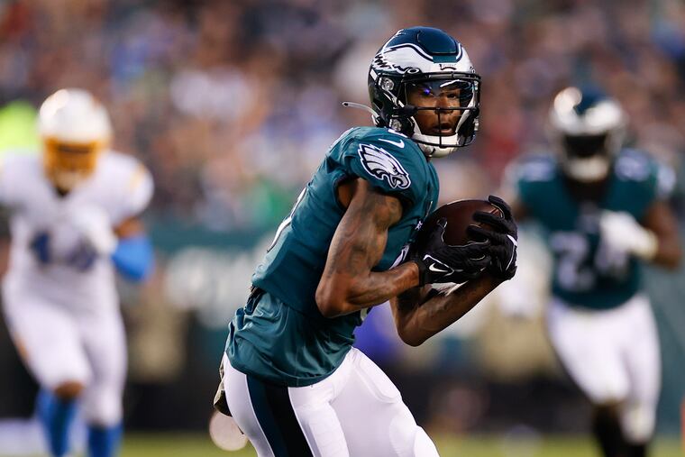 DeVonta Smith has given the Eagles that long sought after boost at receiver.