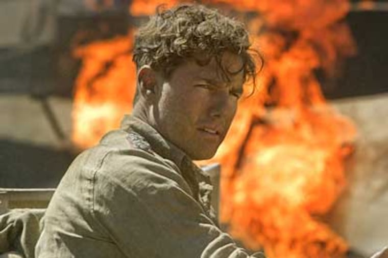 Tom Cruise as Claus von Stauffenberg in "Valkyrie." "We literally have a bomb under the table," he says.