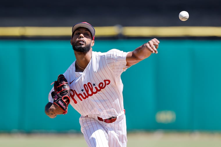 Phillies pitcher Cristopher Sanchez had a 2.50 ERA in 2025 in a career-high 202 innings last season.