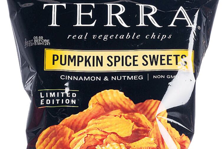 Terra Pumkin Spice Sweets vegetable chips.