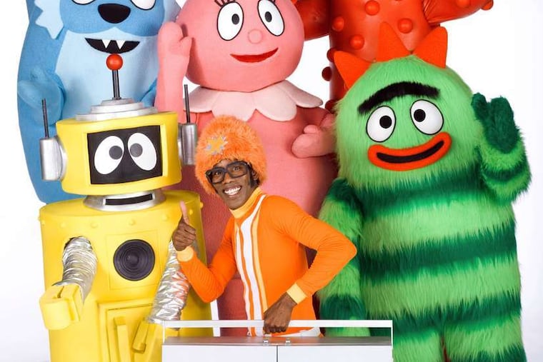 Characters from the Nick Jr. TV show "Yo Gabba Gabba" will entertain Friday at Tower Theater.
