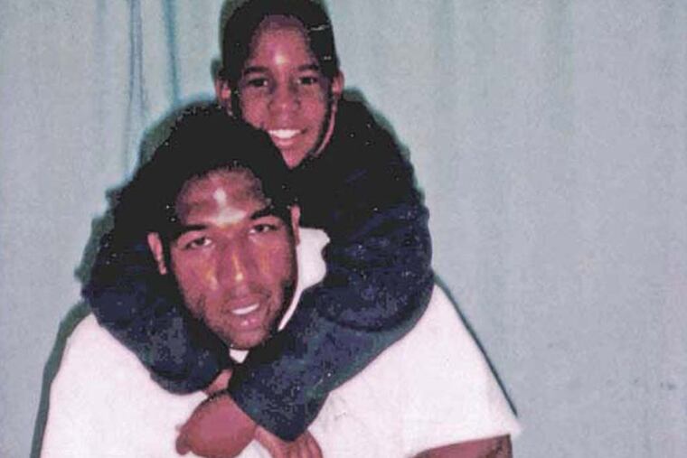 Tony Wright and son. 1990's