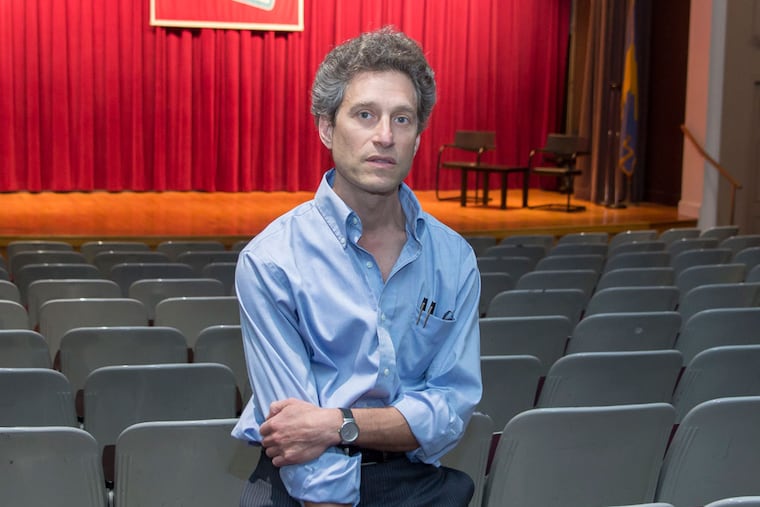 Andy Kahan , has been Director of Author Events at the Free Library of Philadelphia for 15 years. (CHANDA JONES / Staff Photographer)
