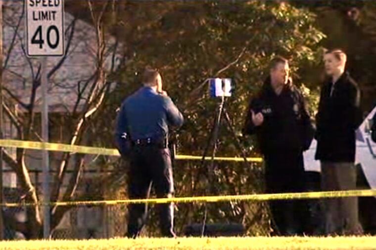 A 16-year-old girl was killed Wednesday when she was hit by an SUV in Bensalem, officials said. (screenshot via CBS)