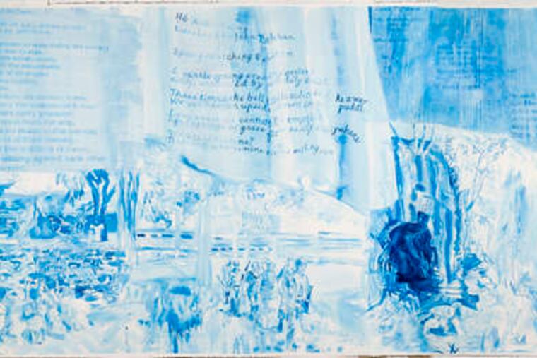 Jane Irish's "The Conver- sation," part of her La Salle show on the Vietnam War and its impact.