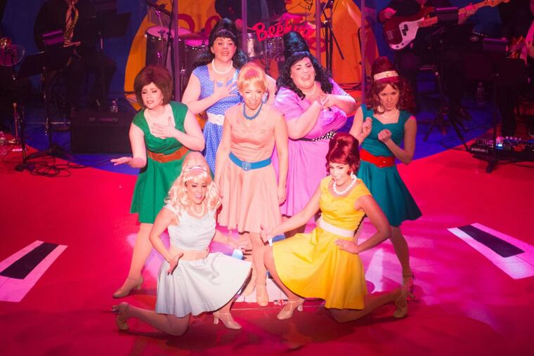 The company of “Beehive,” through March 18 at the Broadway Theatre of Pitman, N.J.