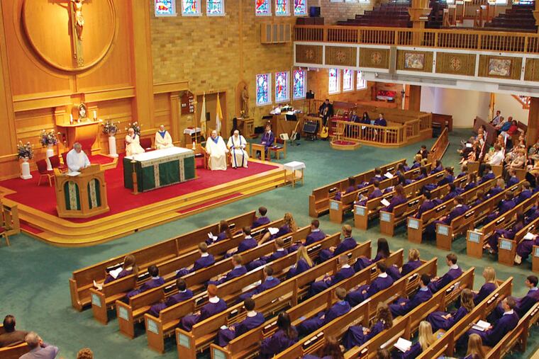 St. Ann church in Wildwood has a Saturday vigil and four Sunday masses to help vacationers fulfill their weekly obligation. Ed Karapcik / FOR THE DAILY NEWS