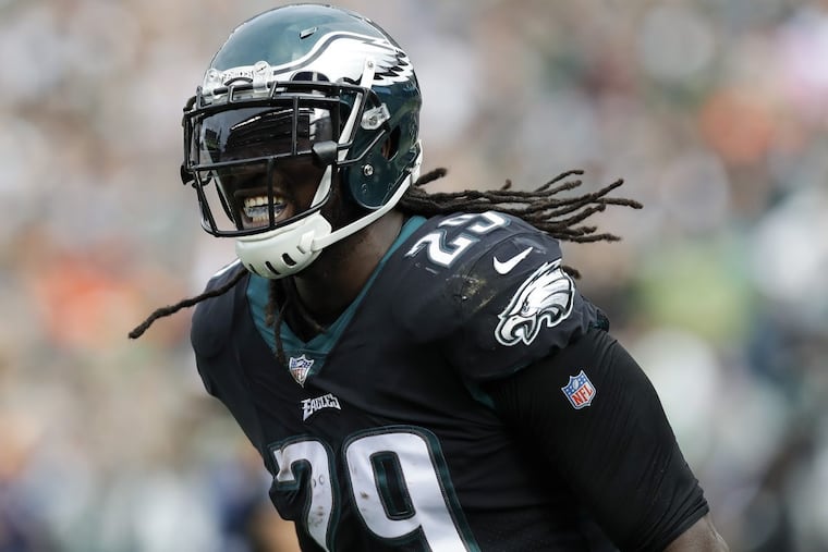 Eagles running back LeGarrette Blount against the Denver Broncos on Nov. 5.