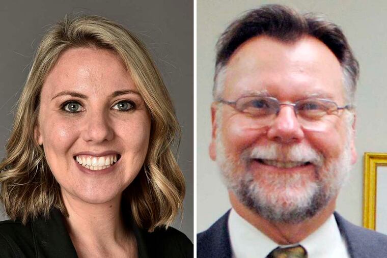 Jaclyn Daley (left) and Patricia C. Johnson .