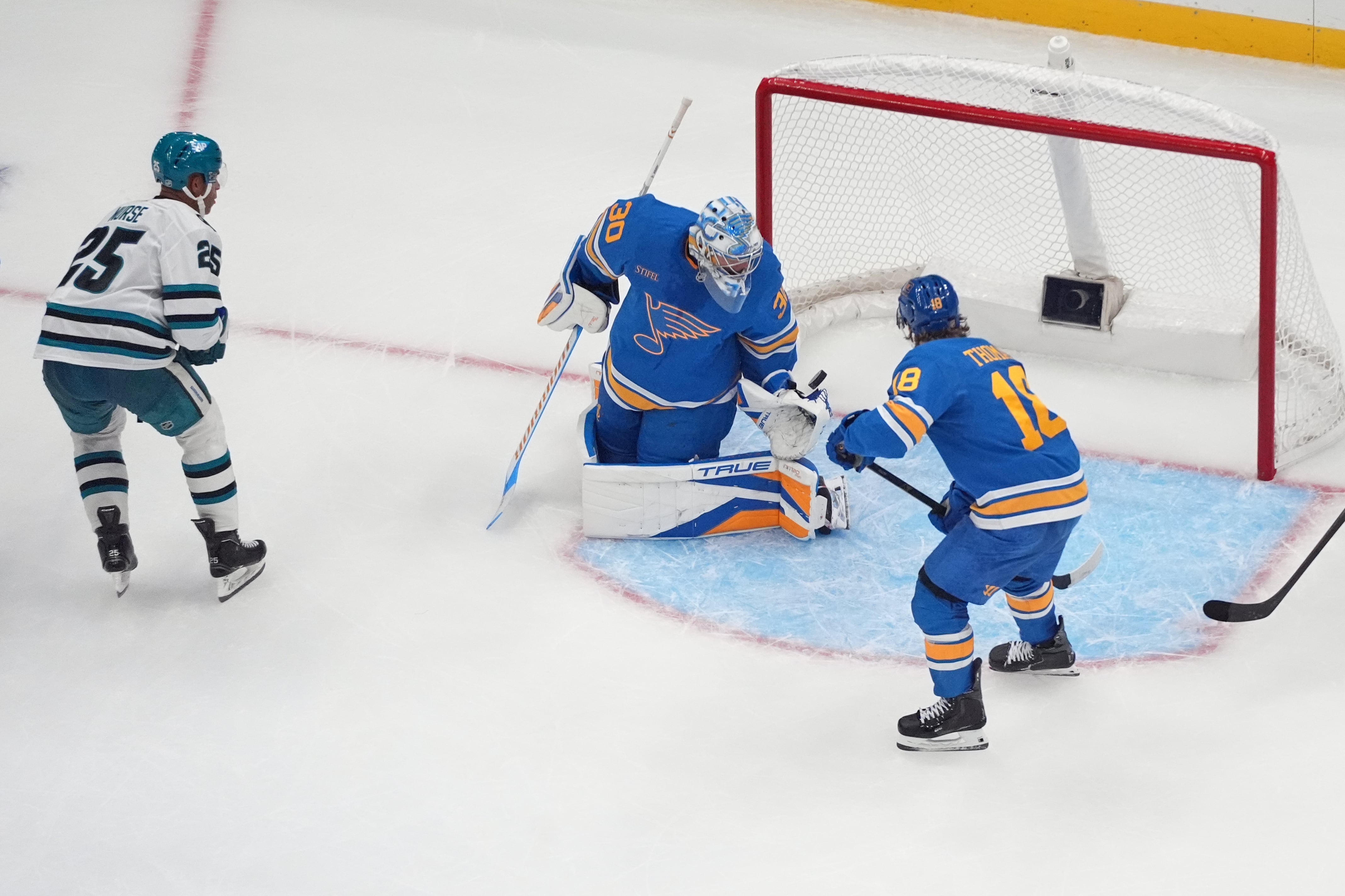 Darnell Nurse scores in OT to give Sharks 3-2 win over Blues