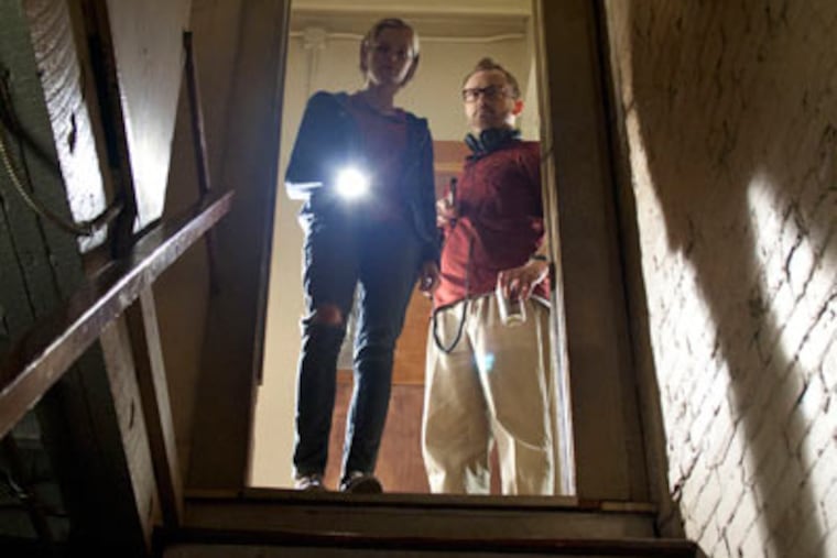 Sara Paxton (left) and Pat Healy (right) star as full-time hotel clerks and part-time paranormal investigators in "The Innkeepers," a minimalist ghost story from Wilmington, Del., writer-director Ti West. The film is out on DVD from Dark Sky Films (www.darkskyfilms.com/; $27.98 DVD; $34.98 Blu-ray; Rated R)
