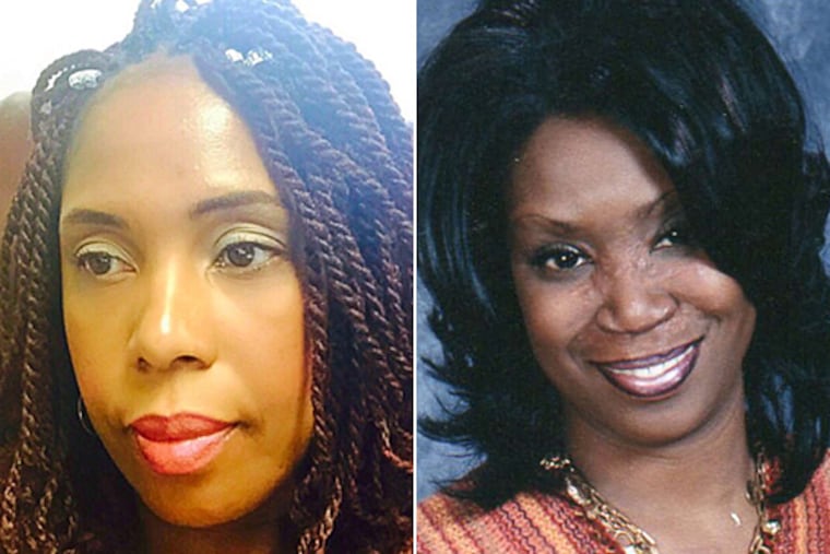 Former Philly school district principals Michelle Burns (left) and Marla Travis-Curtis won arbitration rulings.