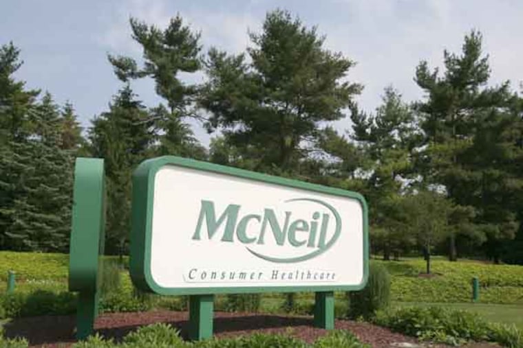 McNeil Consumer Healthcare of Fort Washington, PA. ( Charles Fox / Staff Photographer )