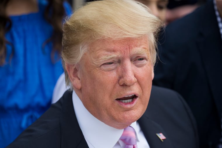 President Donald Trump said he is opposed to current and former White House aides providing testimony to congressional panels in the wake of the special counsel report.