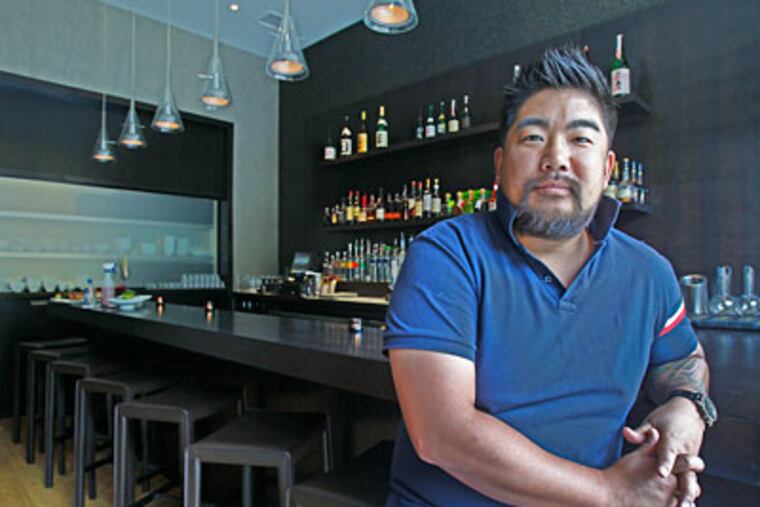 Tony Rim at Raw in the Piazza at Schmidt's. (Akira Suwa / Staff Photographer)