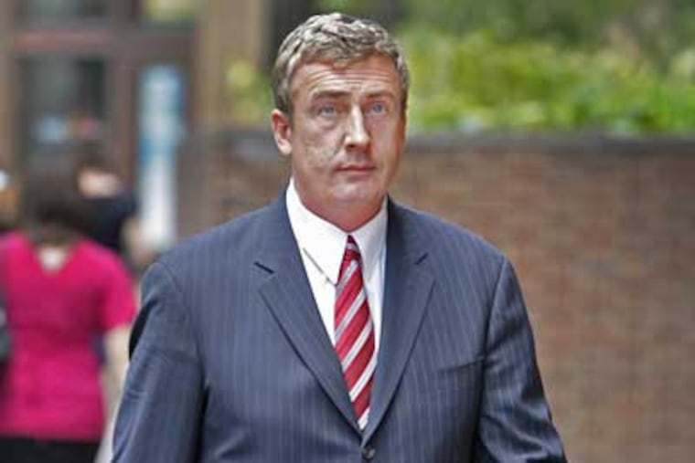 Chris Wright, former chief of staff for Philadelphia city councilman Jack Kelly, has been found guilty of conspiracy to commit honest services mail and wire fraud. (Alejandro A. Alvarez / Staff Photographer)