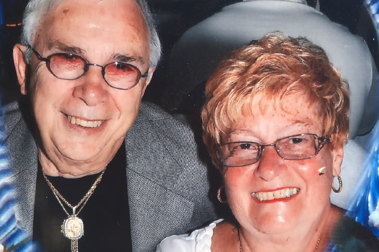 Marie Buck, right, and her husband Michael in an undated photo.