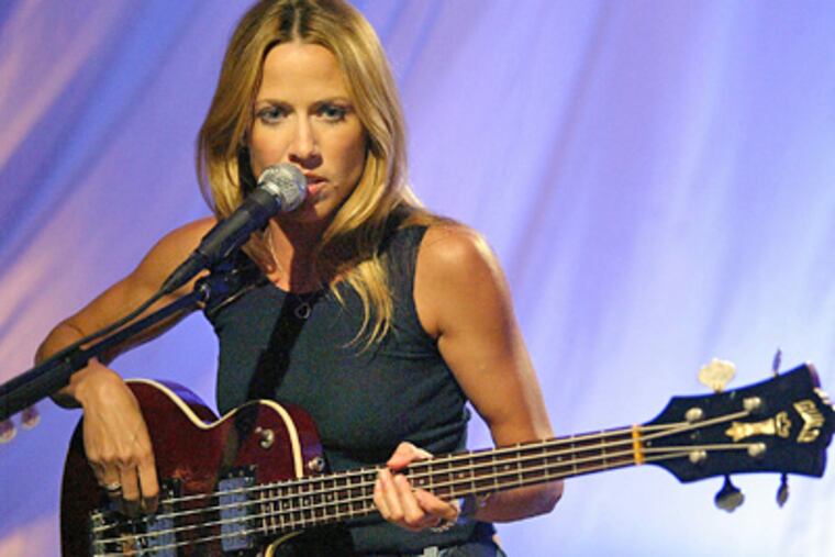 Sheryl Crow will headline the city's Welcome America! concert. (AP Photo/Nam Y. Huh)