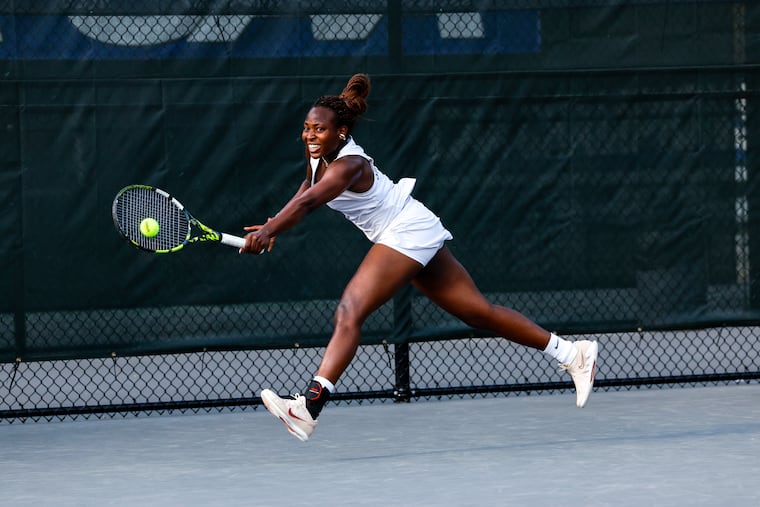 Lorie Lemongo is Drexel's No. 1 singles player and led the Dragons to the CAA semifinals for the first time in program history.